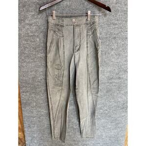 Rigolletto Boy's Gray Denim Cargo Pants Size 14 R 27x28